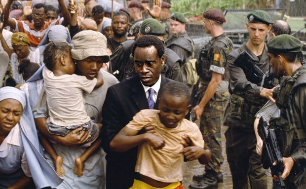 แนะนำภาพยนตร์สงคราม Hotel Rwanda 